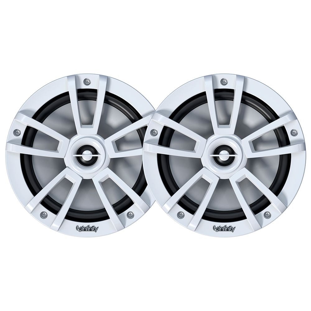 Infinity INF622MLW 6.5in RGB Coaxial White Speakers - INF622MLW