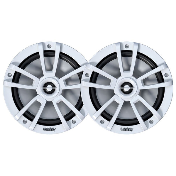 Infinity INF622MLW 6.5in RGB Coaxial White Speakers - INF622MLW