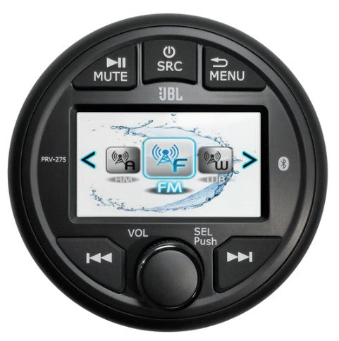 JBL PRV275 AM/FM/BT 4X45 Watt Stereo/Bluetooth - JBLPRV275