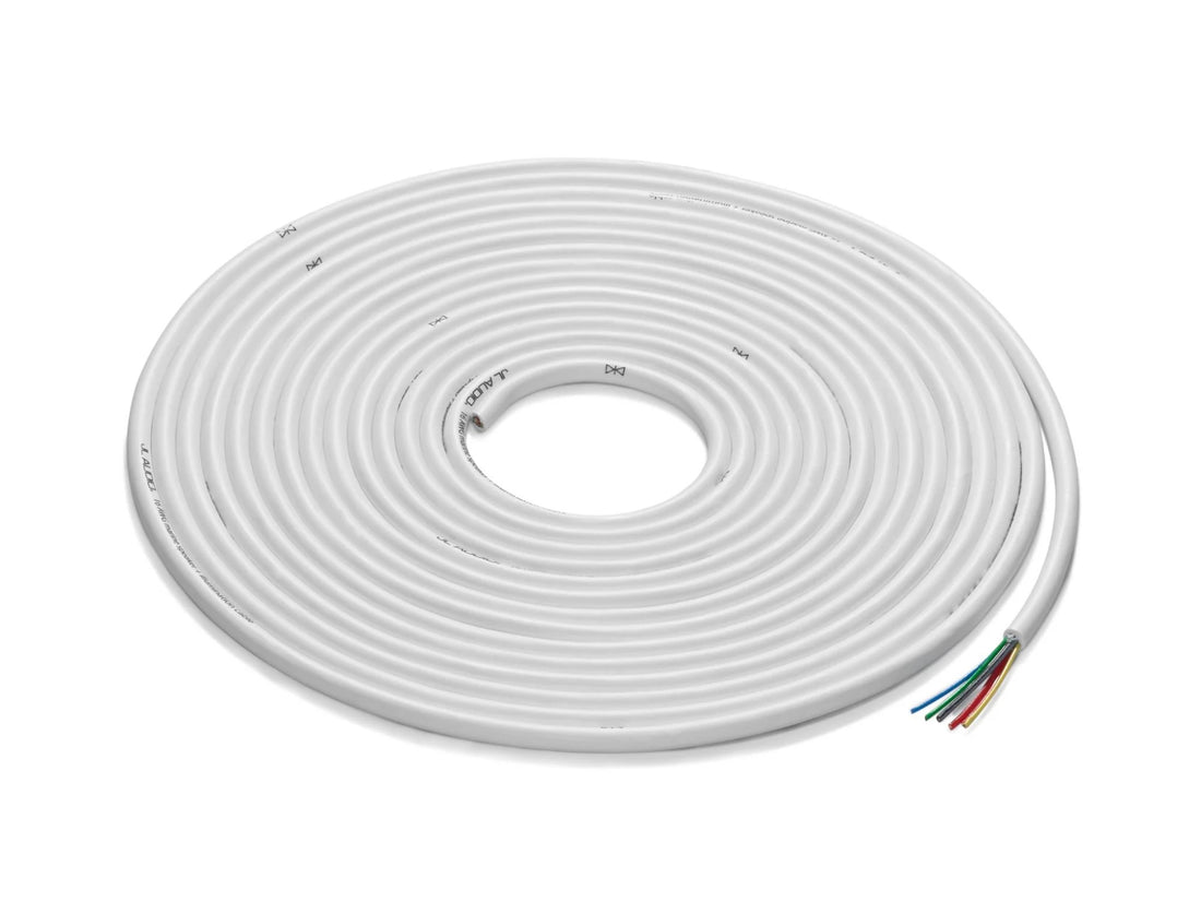 JL Audio 25 ft 6-Conductor White Multifunction Cable - 010-13422-00