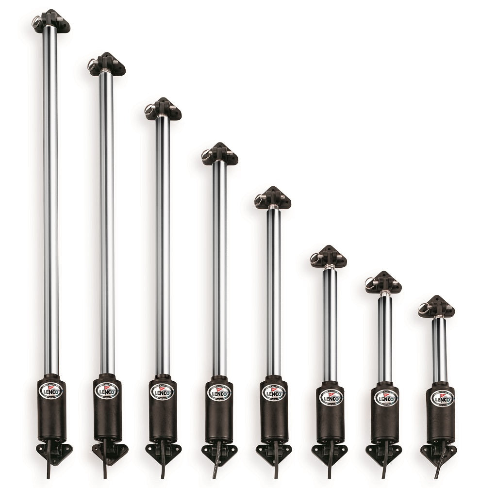 Lenco Hl 1200 12in Hatch Lift Short 29in To 41in 12 V
