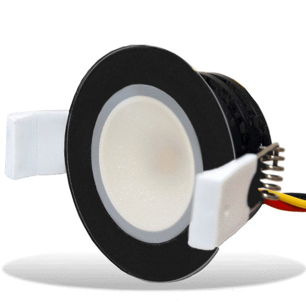 Lumishore LUX DL50 Courtesy Full Spectrum CRGBW 12/24vDC 5 Watt Black Bezel - 010-04447-00