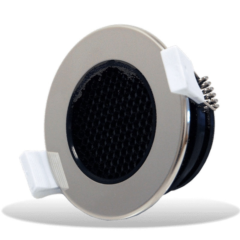 Lumishore LUX DL65 Anti-Glare Downlight Spectrum CRGBW 12/24vDC 5 Watt Chrome Bezel - 010-04450-00