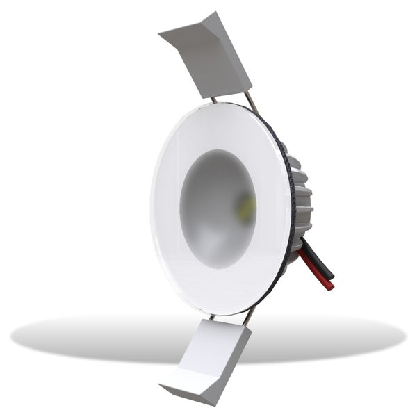 Lumishore Eclipse DL55 White Down Light 12/24vDC White Hosuing - 010-04473-00