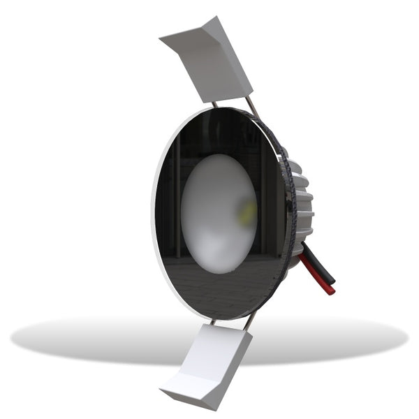 Lumishore Eclipse DL55 Blue & White Down Light 12/24vDC Black Housing - 010-04476-00