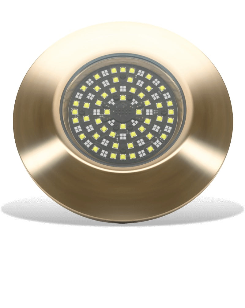 Lumishore Supra Thx1604 Thru Hull Mount And Driver Blue/White Led