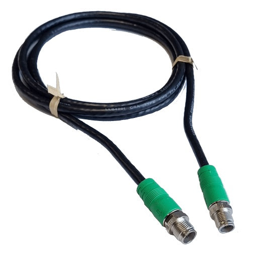 Lowrance 49.2ft Ethernet Cable Green M12 8-pin male-male - 000-16077-001