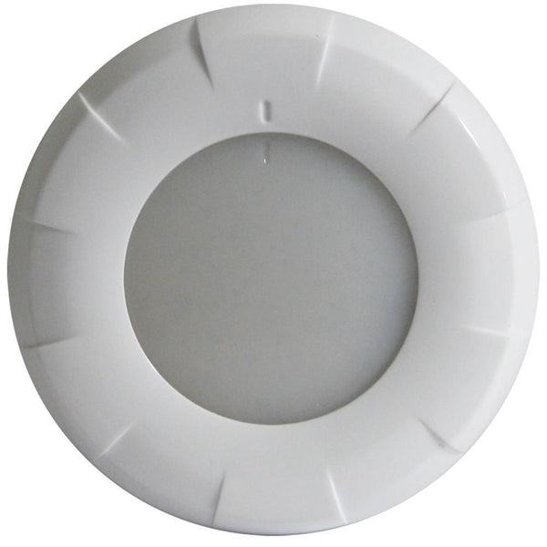 Lumitec Aurora Dome Light White/Blue Led Light White Finish 12/24v