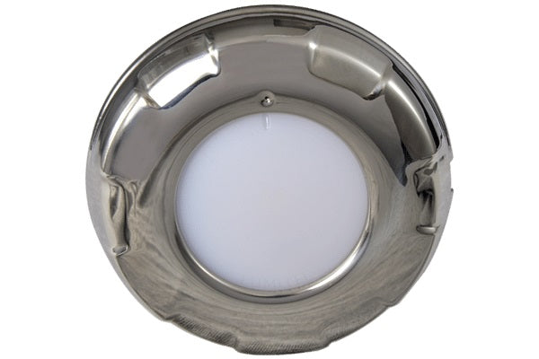 Lumitec Aurora Dome Light White/Red LED Stainless Finish 12/24v - 101139
