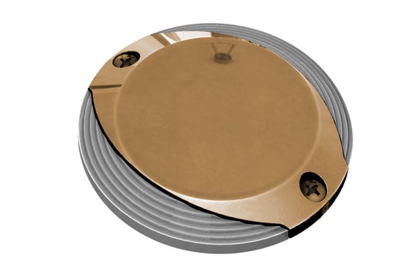 Lumitec Scallop Pathway Light Spectrum Cool White 10-30vDC Bronze Housing - 101628