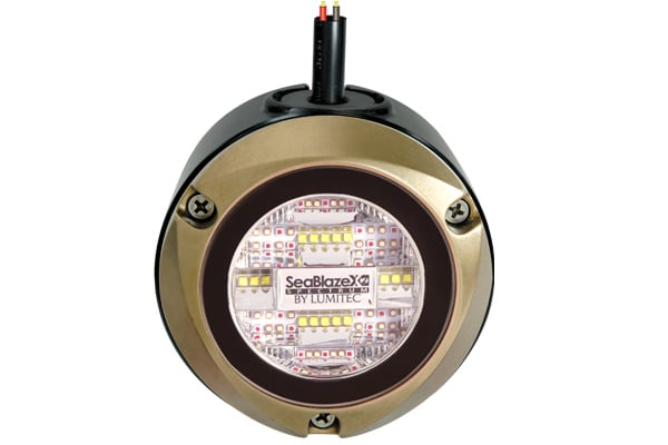 Lumitec Kraken Dock Light Spectrum 10-30vDC Bronze Housing - 101637