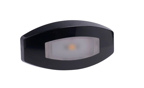 Lumitec Fiji Direct Courtesy Light Black Finish RGBW Pack of 4 10-16vDC - 101758