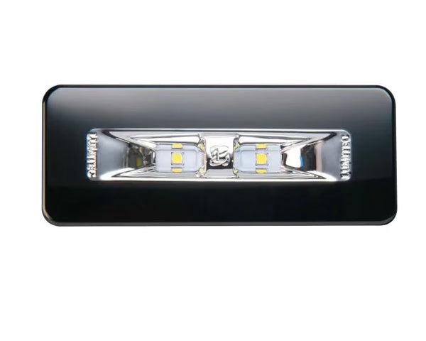 Lumitec Illusion Spreader Light White Dimming LED Flush Mount Black Housing 12/24v - 117253