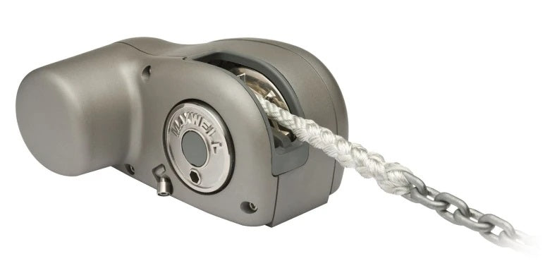 Maxwell HRC-6 Free Fall 12v Horizontal Windlass for 1/4in Chain & 1/2in Line - HRCFF612V