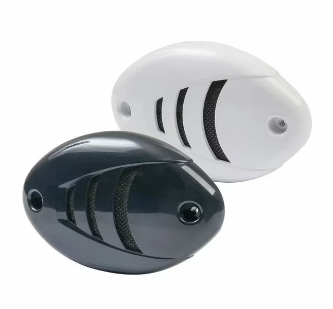 Marinco 10080 H Horn Phase II Drop-In Hidden Horn with Both Black and White Grills - 10080