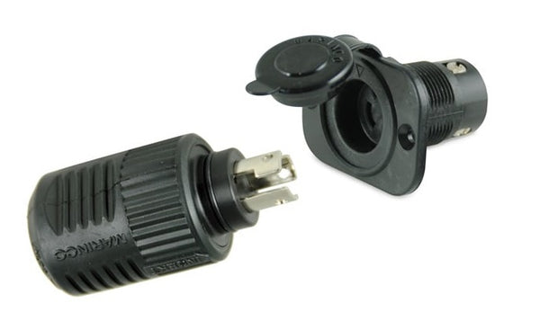 Marinco 12VCP 3-Wire Connect Pro Receptacle and Plug - 12VCP