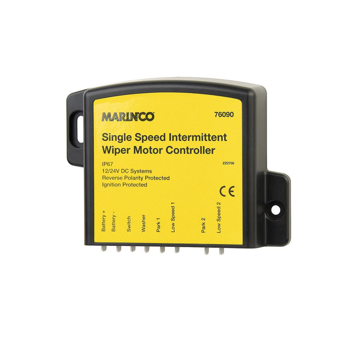 Marinco 76090 Intermittent Wiper Motor Controller Single Speed - 76090