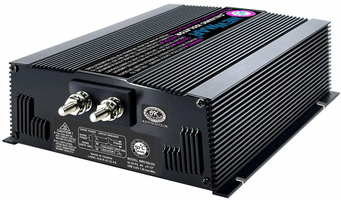 Newmar GI-60-FS 60A Galvanic Isolator with Fail Safe - GI-60-FS