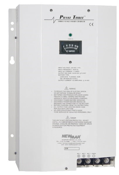 Newmar PT-24-60W 24v 60A Charger 230V Input - PT-24-60W