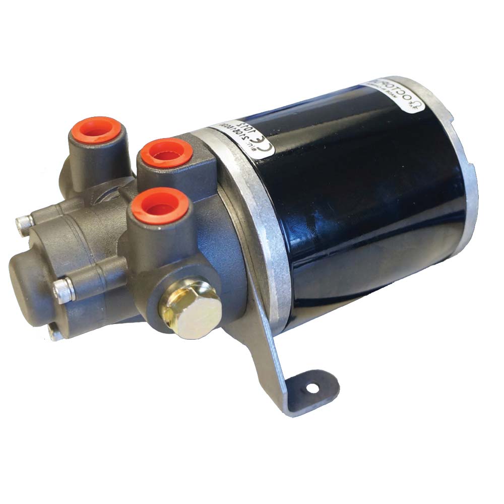 Octopus 3000CC/min Reversing Gear Pump w/1/4in NPT 12vDC - OCTAFG3012
