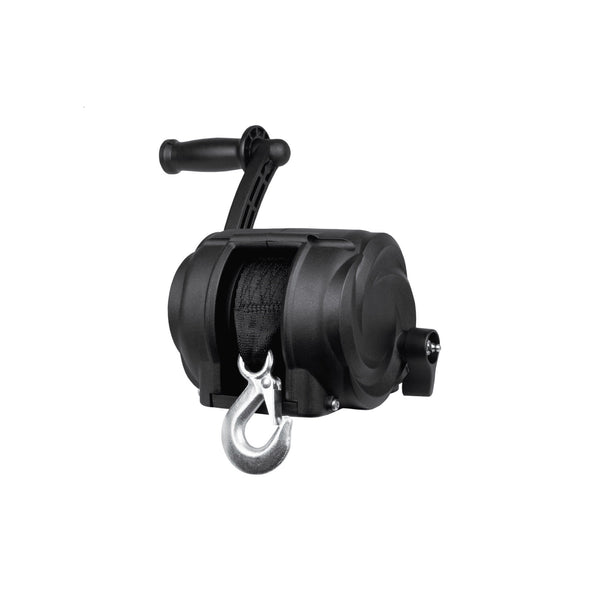 Powerwinch 2000 Trailer Winch Manual Strap Winch Black For Boats Up To 2000lb - 21300B
