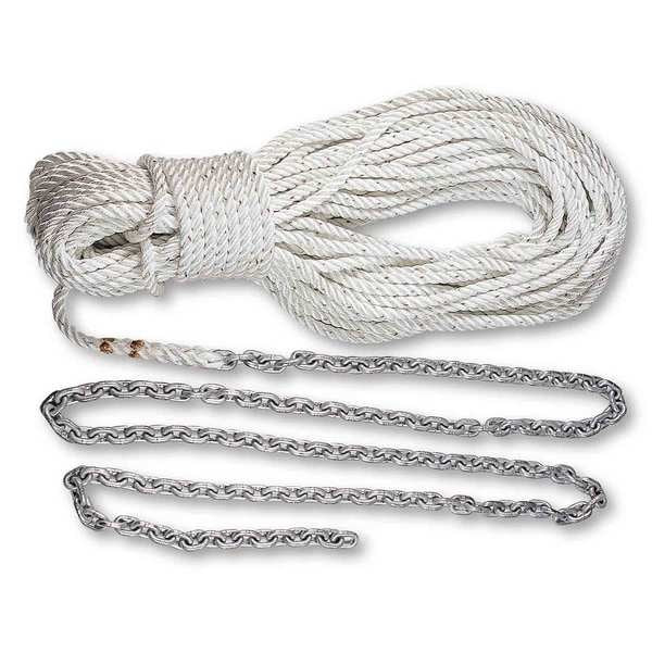 Powerwinch P10295 Anchor Rode 300ft 1/2in Line 15ft 1/4in Chain - P10295
