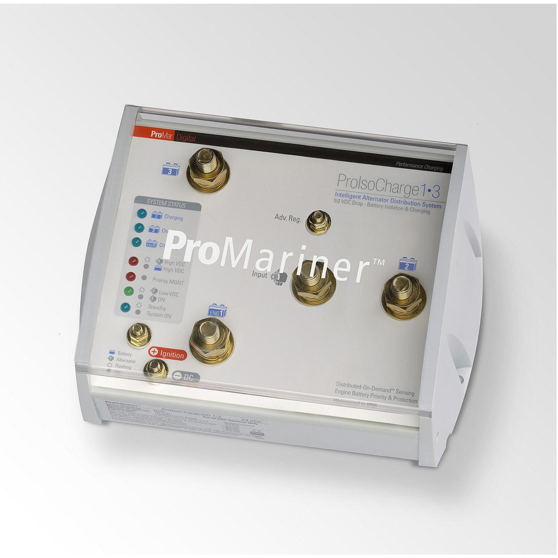 ProMariner ProIso Charge 250 0 Voltage Loss Isolator 12v 1 Alternator 3 Batteries - 23126