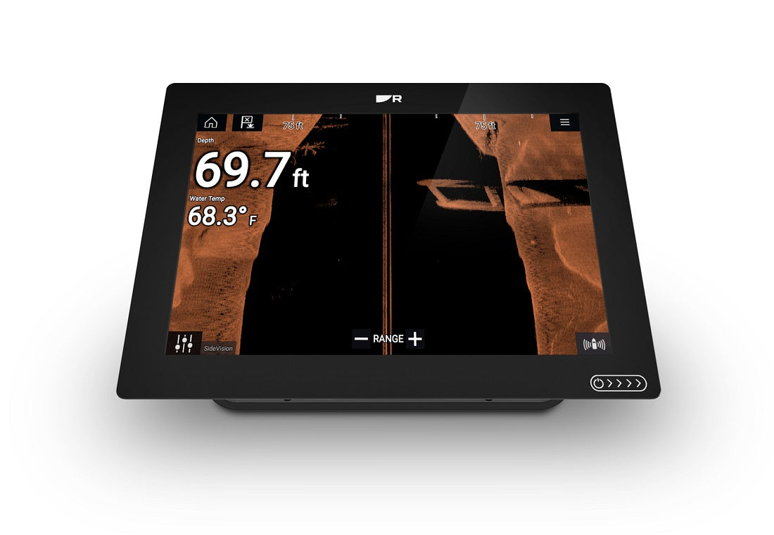 Raymarine Axiom+ 12RV 12in MFD RV100 Transom Transducer No Chart - E70639-03