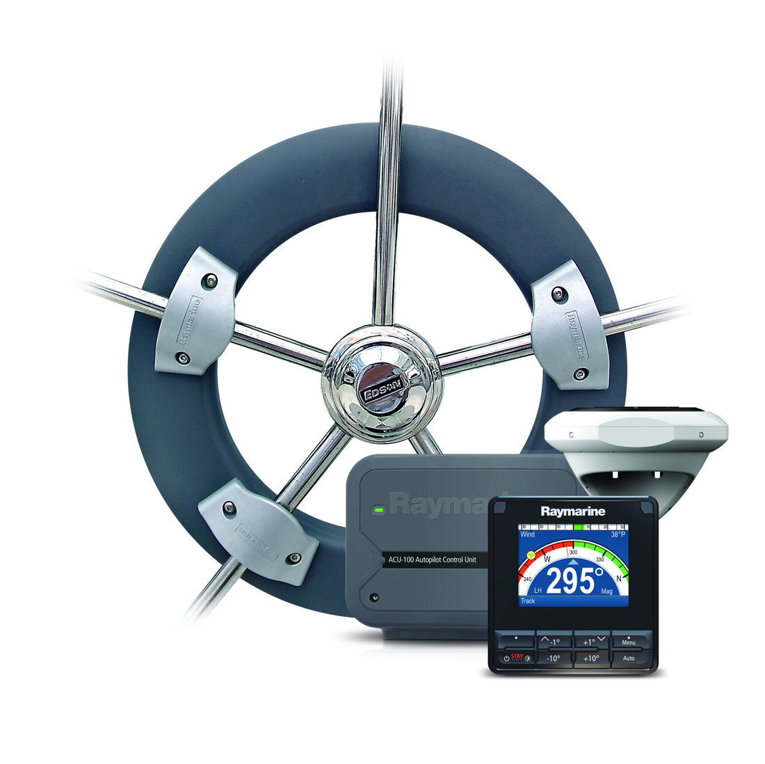 Raymarine EV100 Sailboat Wheel Pilot with P70S Control - T70152