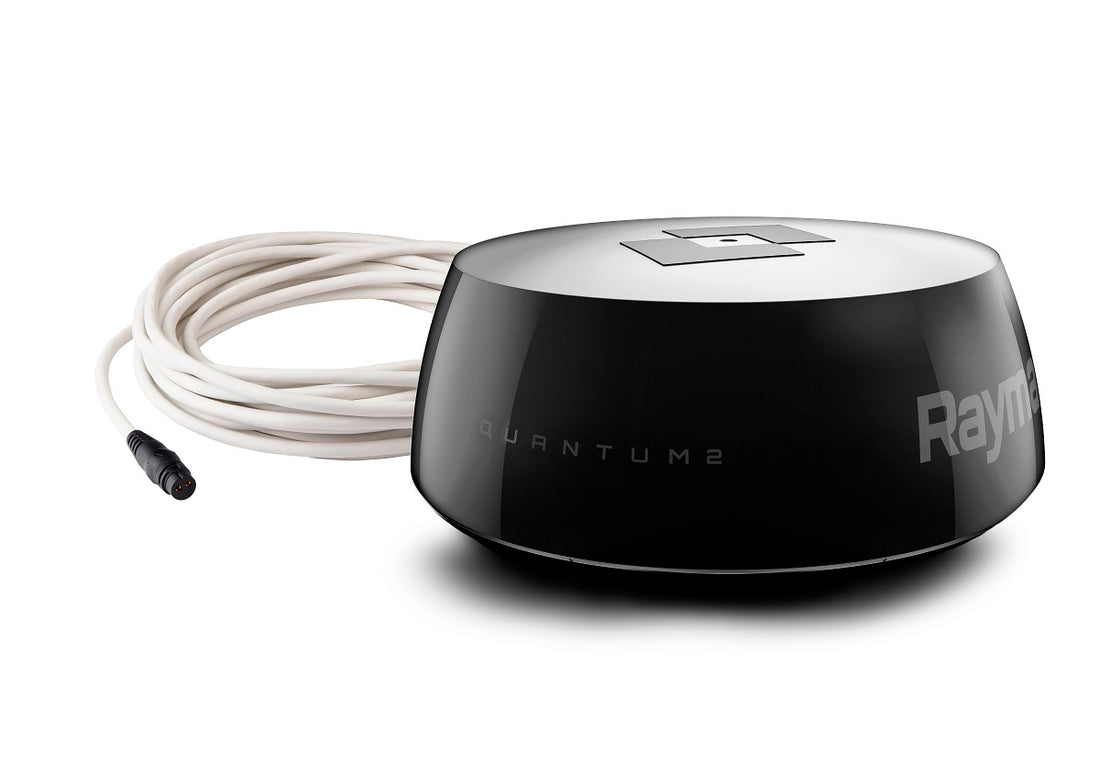 Raymarine Q24D Quantum 2 Black Radar Dome with 10m Cables - T70549