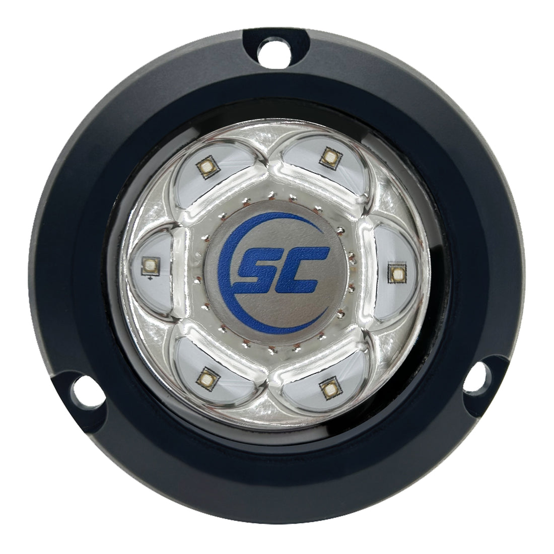 Shadow Caster SC2 Underwater LED Light Bimini Blue 12v Composite Surface Mount - SC2-BB-CSM