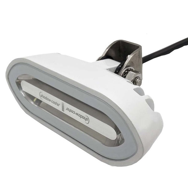 Shadow Caster SCM-SL Spreader Light White, Blue, Red LED Bracket Mount White Housing - SCM-SLB-WBR-WH