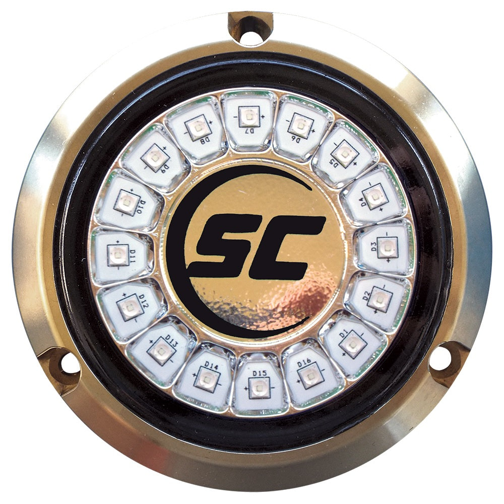 Shadow Caster SCR16 Underwater LED Light Ultra Blue - SCR-16-UB-BZ-10