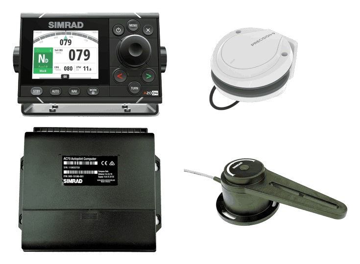 Simrad A2004 Compass Pack A2004, AC70, RF300 and Precision 9 Compass - 000-13900-001