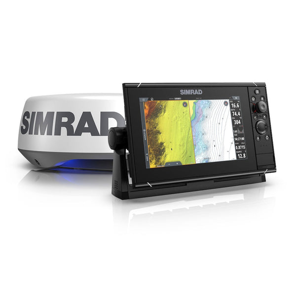 Simrad NSS9 evo3s Radar Bundle C-Map Enhanced and Halo20+ - 000-15554-001