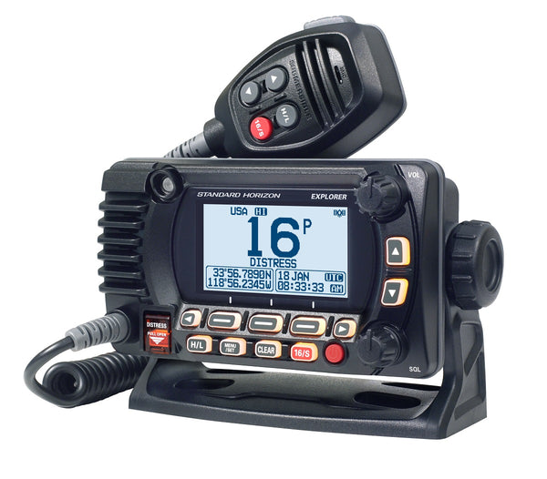Standard Explorer Black 25 Watt VHF NMEA 2000 - GX1850B