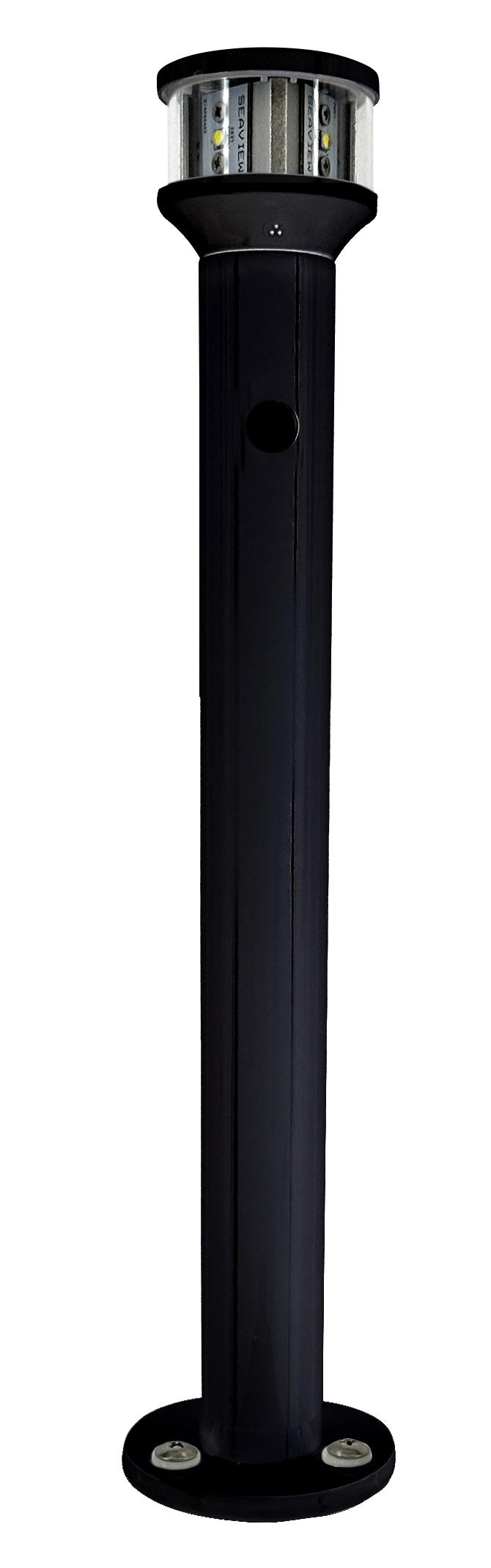 Seaview 36in Black Light Post With Ltbled12 Nav Light