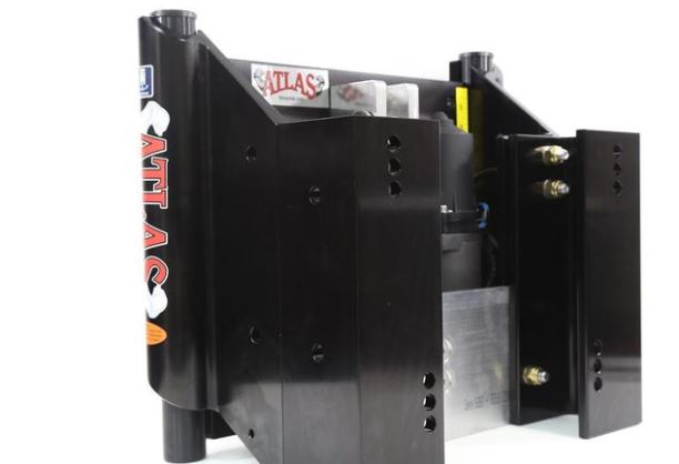 T H Marine Atlas 12in Jack Plate Heavy Duty Hydraulic Black Anodized