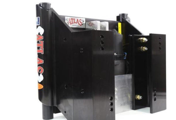 T H Marine Atlas 12in Jack Plate Heavy Duty Hydraulic Black Anodized
