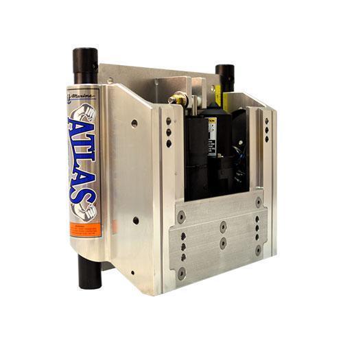 TH Marine Atlas 14in Jack Plat Standard Hydraulic Polished - AHJ-14V-DP