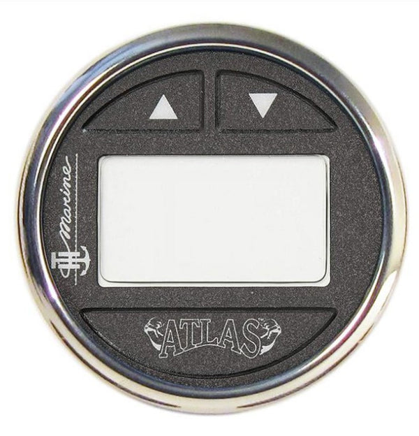 TH Marine Hydraulic Gauge Kit Fits Atlas 4 & 8in Jack PLates Stainless Steel Bezel - FAGK-1SS-DP