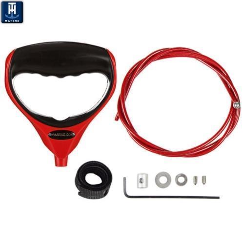 TH Marine G-Force Handle and Cable Red - GFH-1R-DP