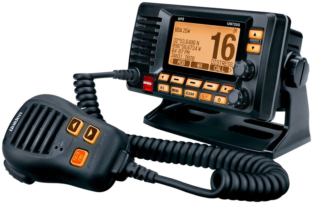 Uniden UM725GBT Black VHF - UM725GBT BK