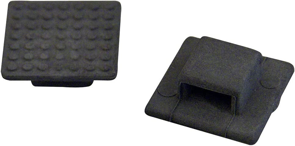 Weld Mount At 3 Wire Tie Mount, Small Black 50 Pack At 3 50 B